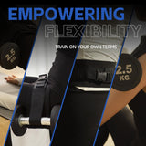 Exercise Hip Thrust Belt, Easy to Use, Slip-Resistant & Hip-Protective, With Dumbbells, Kettlebells, or Plates, for home, gym, workout