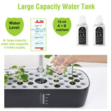 52 Pods Smart Hydroponics Growing System Indoor Herb Garden with Auto Timer