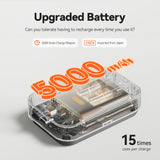 IKEEPFIT Cordless Knee Massager with Heat Vibration for Pain Relief, MAXwarm 4.0[2025 Upgraded] - Electric Heated Knee Brace with 5 Heat Levels and 3 Massage Mode, Gifts for Men Women (Grey, Pair)