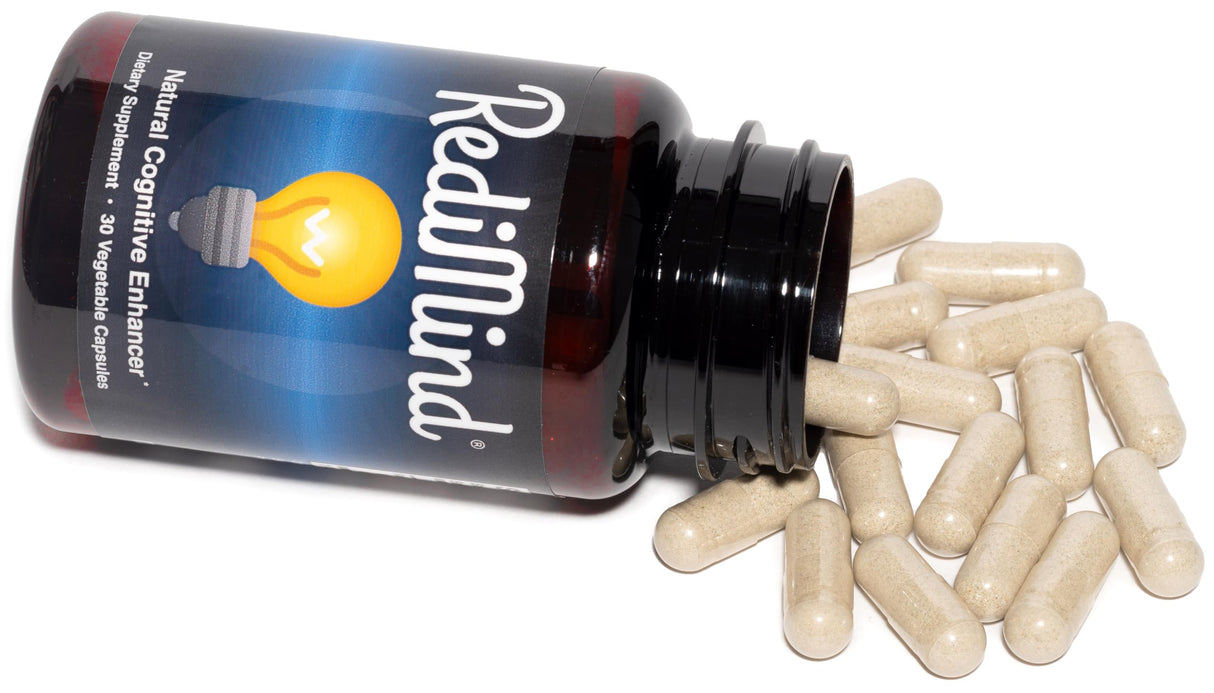 RediMind - Natural Cognitive Enhancement Supplement Capsule - Non-GMO, Vegan, Gluten-Free