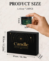Healing Candle Advent Calendar 2026, 24-Day Christmas Countdown for Women