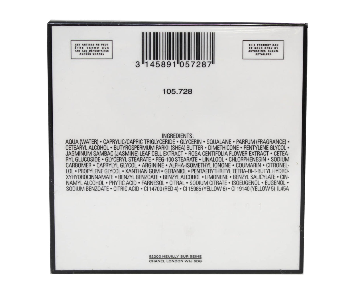 CHANEL N 5 The Body Cream 150g