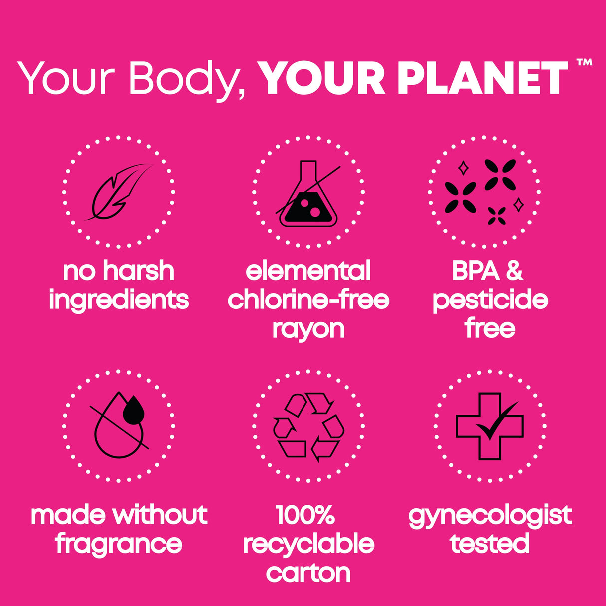 U by Kotex Click Compact Tampons, Super Plus Absorbency, Unscented, 128 Count (8 Packs of 16) (Packaging May Vary)