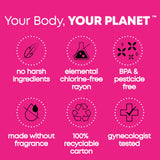 U by Kotex Click Compact Tampons, Super Plus Absorbency, Unscented, 128 Count (8 Packs of 16) (Packaging May Vary)