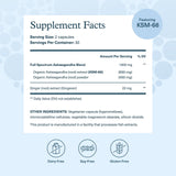 Youtheory Ashwagandha - 1,000 mg - Stress Support Supplement - Cortisol Support Supplement - Gluten, Dairy & Soy Free - 60 Vegetarian Capsules