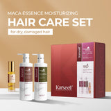 Karseell Collagen Hair Treatment Hair Care Set, Hair Oil Shampoo and Conditioner for Dry Damaged Hair All Hair Types 2 x 16.9fl.oz + 1.69fl.oz