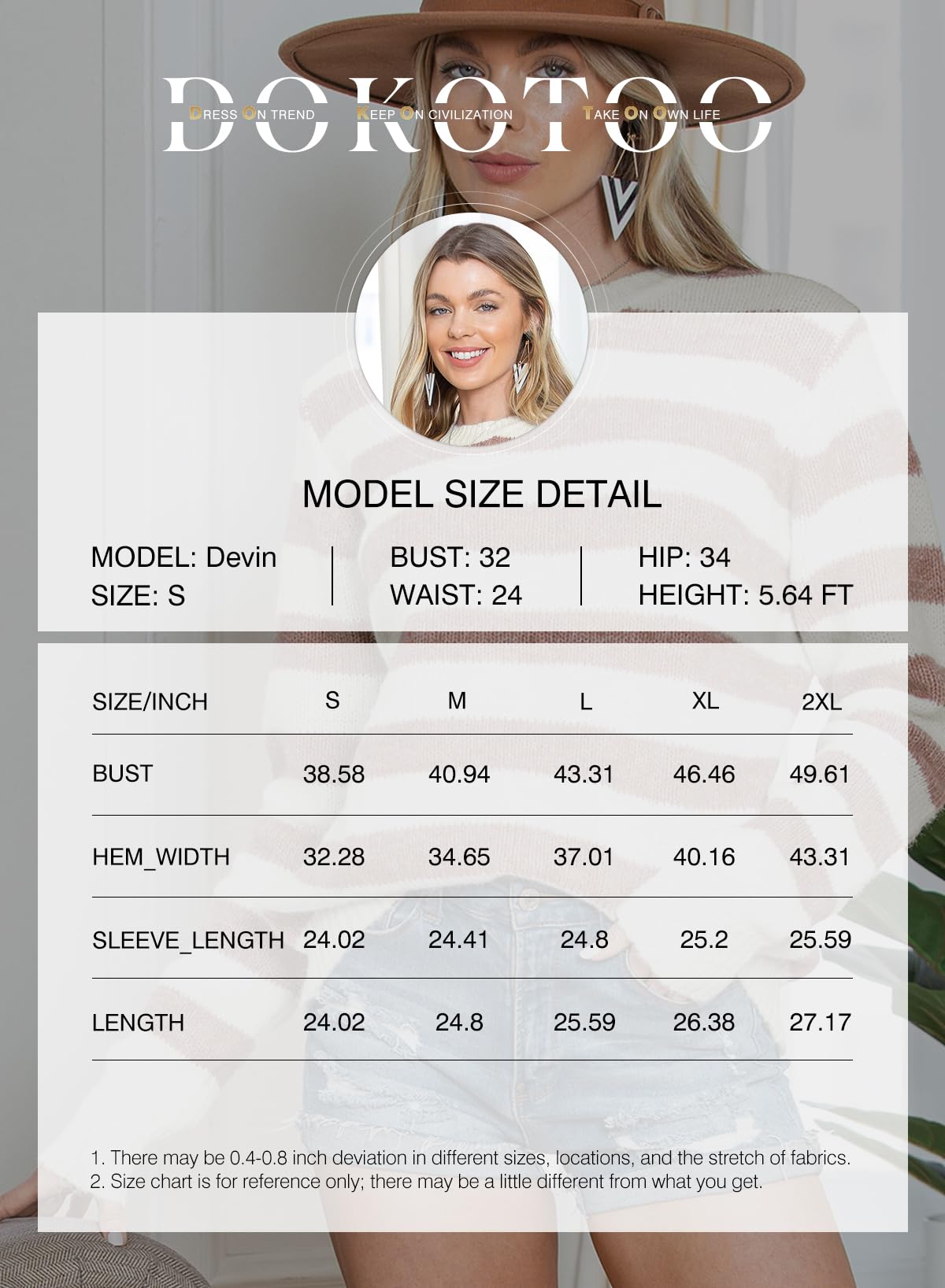 Dokotoo Womens Plus Size Sweaters Wool Crew Neck Striped Color Block Comfy Ribbed Knit Top Cute Christmas Casual Loose Chunky Long Pullover Sweater Oversized Jumper Tops Green XX-Large