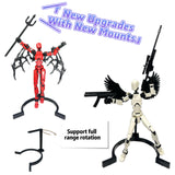 (Assembly Completed) 8 Packs Titan13 Action Figure Set, Dummy 13 3d Printed Action Figure Toy Gifts for Kids, Robot 13 ActionFigure Full Body Mechanical Doll Christmas Birthday Gift for Boys Girls