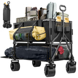 Double Decker Wagon 600lb Capacity & 400L Collapsible Sports Wagon