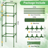 Legigo 6 Pack 60 Inch Tomato Cages for Garden, Heavy Duty Tomato Trellis