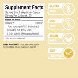 Nature Restore S.O.D. Superoxide Dismutase Supplement, 4,000 IU SOD-Like Activity, Vegan, 90 Capsules, Non-GMO, Gluten Free