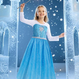 Meland Princess Dress Up for Girls – Light Up Halloween Costume for Girls Age 3-10, Princess Toys for Christmas Birthday Gift(S,3-4 Years)