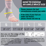 INDEEMAX Ankle Brace for Sprained Ankle Compression Sleeve, 2 Pack Copper Infused Ankle Support Brace for Women & Men, Plantar Fasciitis Relief Achilles Tendonitis, Sports Running, Pink Silver, L