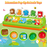 Duchong Pop Up Toys for 1 Year Old Boy Girls, Interactive Cause and Effect Learning Toys with Music & Light for Baby 6 7 8 9 10 11 12 Months, Christmas Birthday 1st Gifts for Toddlers