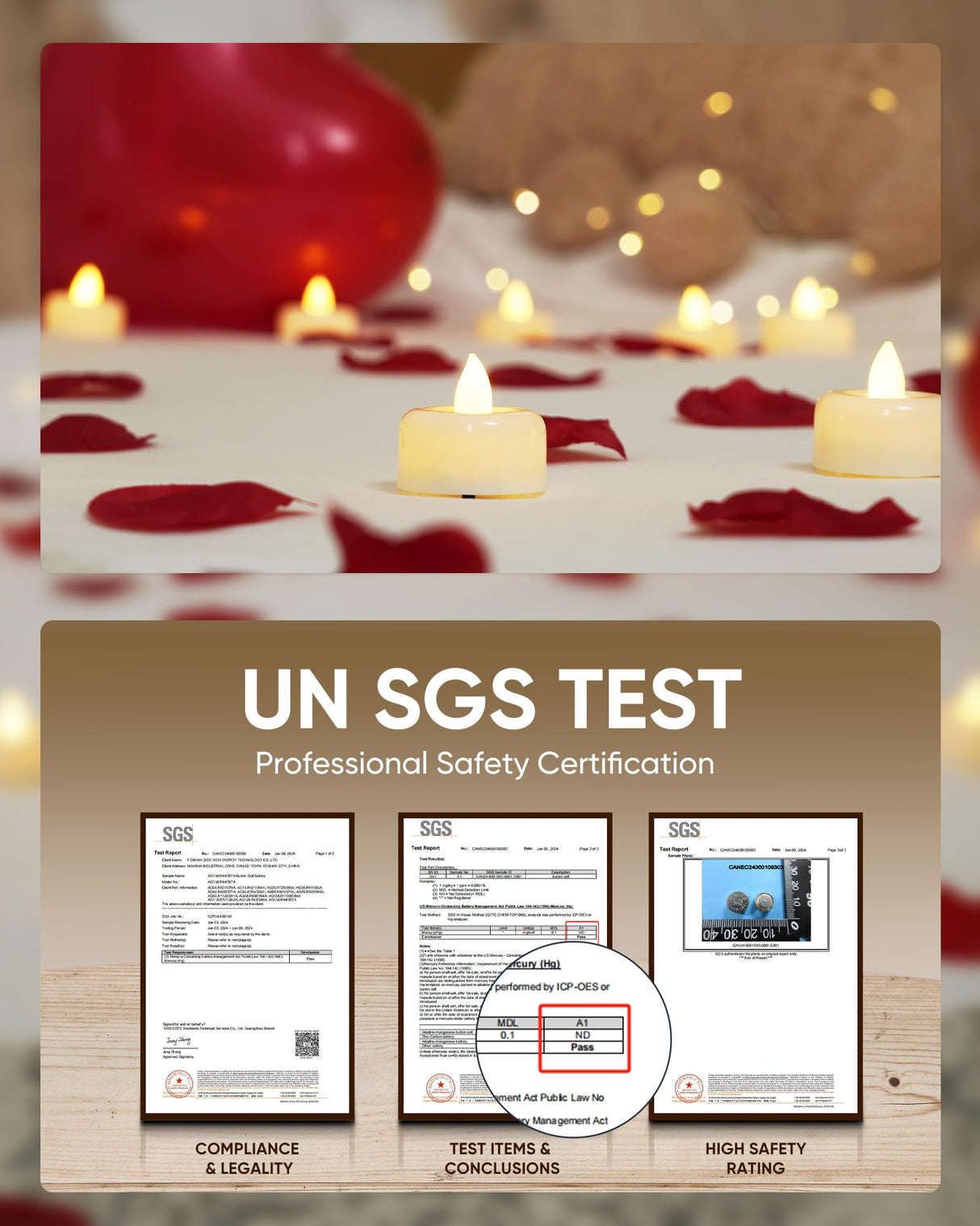 Raycare 100Pack Battery Operated Tea Lights Candles, Long Lasting Fake Candles, Flameless LED Tea Lights, Electric Candle for Wedding, Centerpieces, Home Decor, Halloween, Christmas