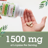 Quantum Health SuperLysine+ 1500mg L-lysine Immune Support 180 Tablets