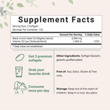 Micro Ingredients Black Seed Oil 2000 mg with Vitamin D3 1000 IU, 240 Softgels | Cold Pressed - Nigella Sativa Pills from Egypt, Virgin Oil, Odorless, Non-GMO & No Gluten