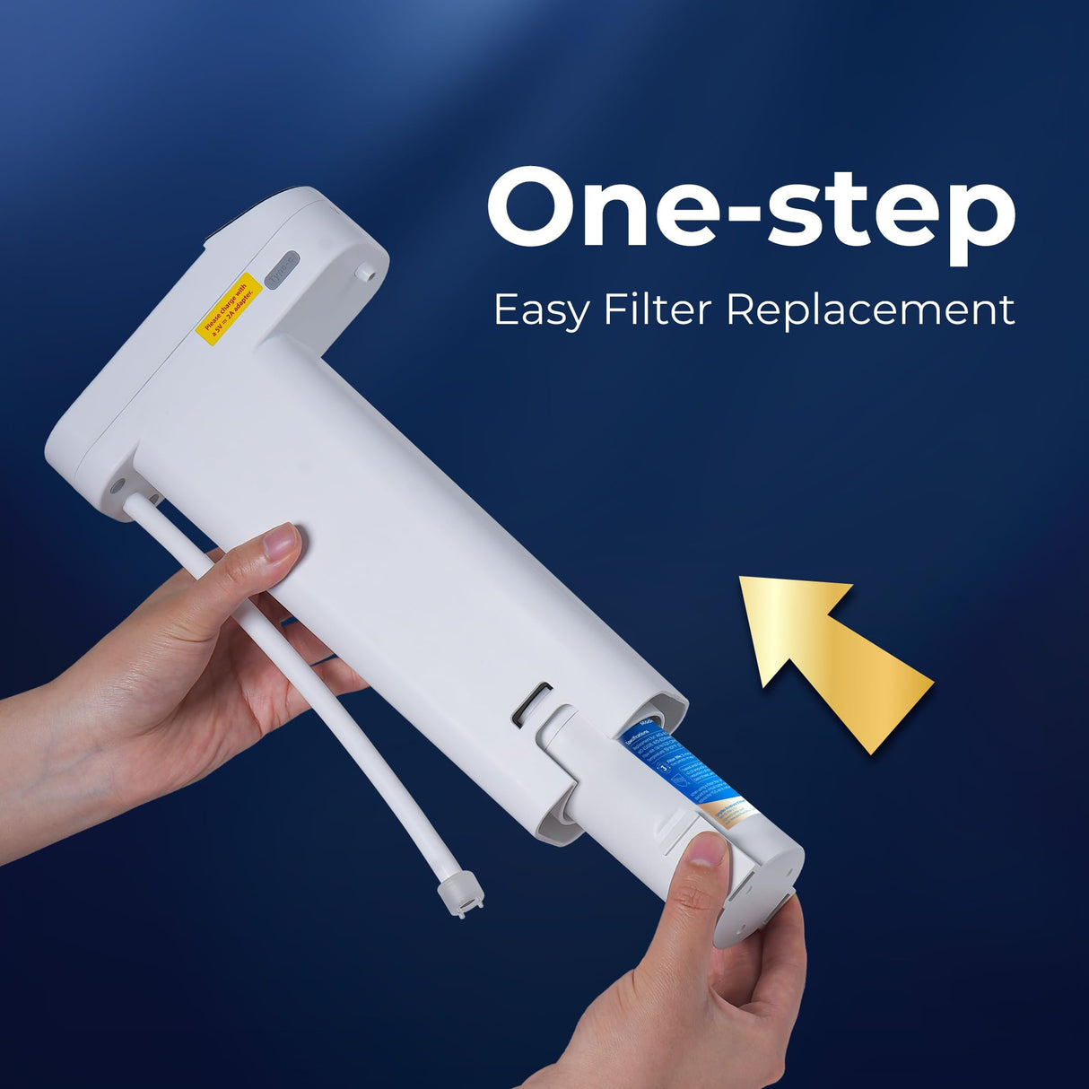 Waterdrop EDF Water Filter Replacement for Waterdrop ED01/ED02/ED04 Electric Water Filter Pitcher, 3 Months or 200 Gallons, NSF/ANSI 401&53&42&372, 1 Pack