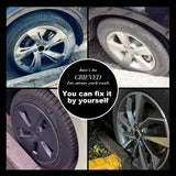 Matte Black Rim Touch Up Paint - Wheel Repair Kit Curb Rash, Quick And Easy Wheel Scratch Repair, Rim Paint For Car Wheel Repair