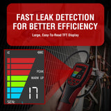 Refrigerant Leak Detector HVAC, Aprvtio ALD-200PRO 3-in-1 Professional Freon Leak Detector for A3 A2L A1 Refrigerants, Automotive AC Leak Detection Kit with 0.14 oz/yr Sensitivity for R454B R134a