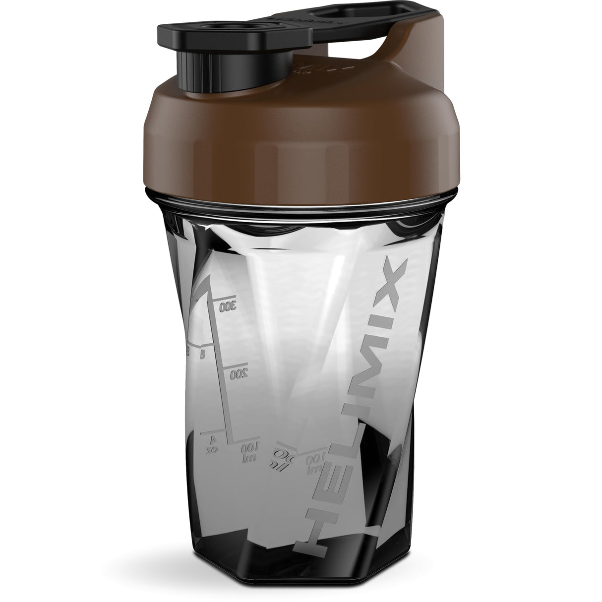 HELIMIX 1.5 Vortex Blender Shaker Bottle Holds Upto 20oz | No Blending Ball or Whisk | USA Made | Portable Pre Workout Whey Protein Drink Shaker Cup | Mixes Cocktails Smoothies Shakes | Top Rack Safe