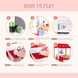 Claw Machine for Kids Toy Mini Claw Machine Candy Grabber Prize Dispenser Vending Machine Arcade Game Machines for Home Party Christmas Birthday Gifts Cool Girl Toys