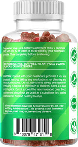 Vitamatic 3 Pack Irish Sea Moss Gummies- 3000mg Equivalent Per Serving (from Extract 132.5 mg) - 60 Ct - Made with Bladderwrack & Burdock Root - Seamoss Supplement for Thyroid, Energy, Immune Support