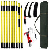 TGrasol 7.3-30FT Adjustable Manual pole saws for tree trimming