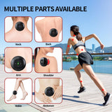 DeeWaves Smart Cupping Massage Therapy Set 2 Pcs, Electric Therapy Massager Kit, Therapy Device, Gua Sha Massage Tool for Pain Relief, Neck Shoulder Back Muscle Soreness (Black)
