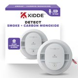 Kidde Hardwired Smoke, Carbon Monoxide & Heat Detector Bundle with 10-Year Battery Backup & Interconnect Capability