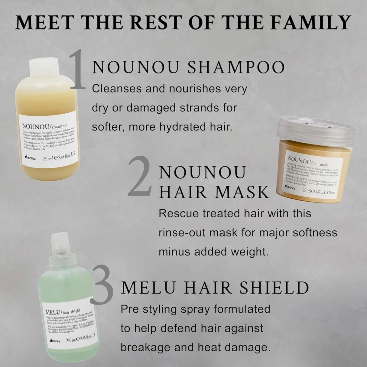 Davines NOUNOU Shampoo Refill