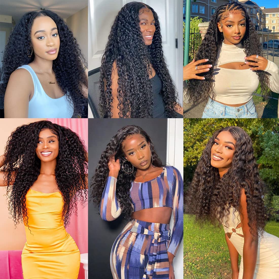 CHEETAHBEAUTY Deep Wave 13X6 HD Transparent Lace Front Wigs Human Hair Brazilian 10A Grade Deep Curly Human Hair Wigs for Black Women Pre Plucked with Baby Hair Natural Black 250% Density(30inch)