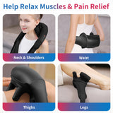 Cordless Neck Massager with Heat - Shiatsu Neck and Back Massager for Pain Relief Deep Tissue, Rechargeable 6D Kneading Leg Shoulder Massage Gifts for Women Men Mom Dad Birthday Mothers Fathers Day