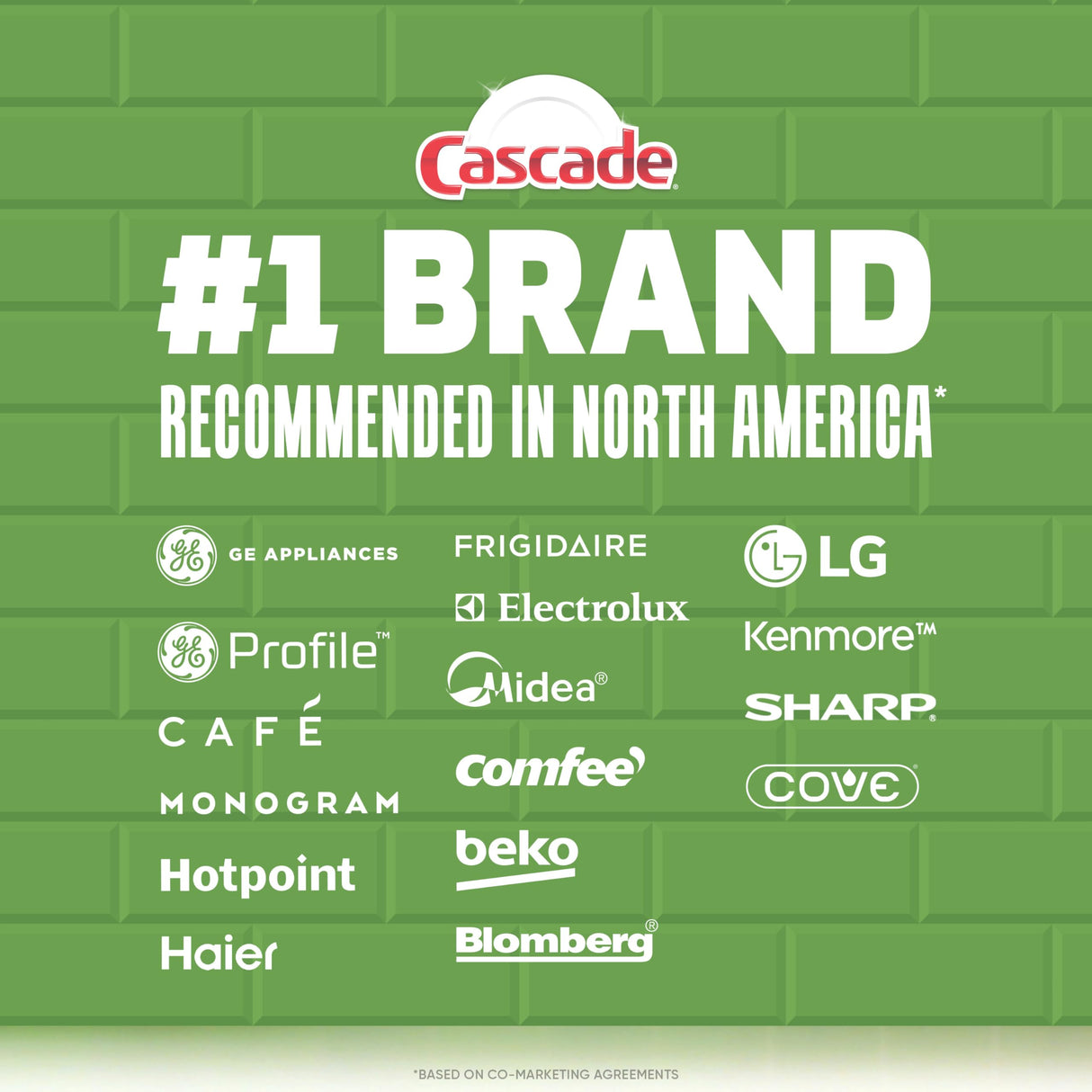 Cascade Free & Clear Dishwasher Pods, Dishwasher Detergent, Dish Detergent Soap, Lemon Essence, 47 Count