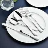 Silverware Set for 8, 40 Piece Stainless Steel Flatware Utensil Cutlery Set
