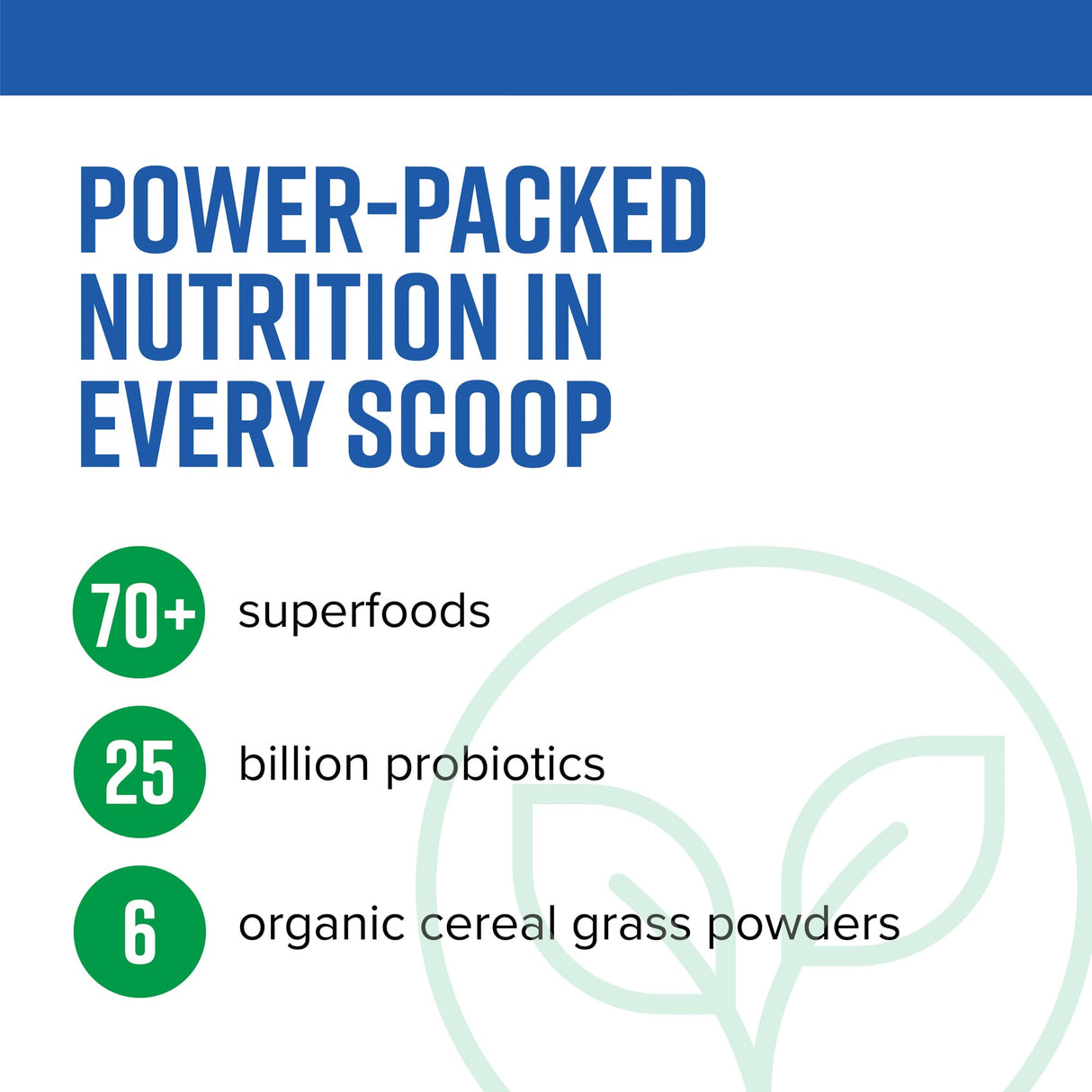 Vibrant Health, Green Vibrance, Superfoods Powder with 70+ Plant-Based Whole Foods & 25 Billion Probiotics Per Serving, Blueberry Lemon, 25 Servings