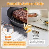 Warming Mat for Food Extra Large, Electric Roll Up Food Warming Mat for Buffet, Warming Tray Mat for Food XXL, 35.4"x15.7" Portable Heating Pad for Parties, 6 Level Temp 6 Hour Timer, Gifts