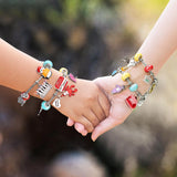 Advent Calendar 2026, 24 Days Christmas Charm Bracelet Making Kit for Women
