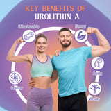 UroDefenseGuard Urolithin A Supplement 2000mg for Men Women - 120 Softgels (1 Bottle)