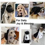 Cat/Dog Nun Costume Pet Clothing - Cute Funny Sister Habit Dress Outfit for Halloween Christmas Festival Cosplay Party (2XL)
