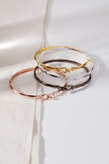 Alex and Ani Faceted Hook Tension Bracelet for Women - Polished Design, Comfortable Tension Clasp, Nickel-Free Bracelet for Women, Ideal Gift Jewelry