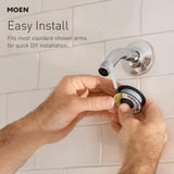 Moen Engage Magnetix Shower Head with Handheld Sprayer, 6 Spray Functions, Spot Resist Brushed Nickel, 26100EPSRN