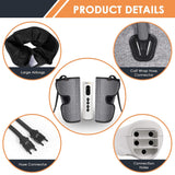 SHINE WELL Calf Massager for Circulation, Leg Compression Massager for Circulation with 3 Modes 3 Intensities 2 Timing, for Restless Legs Syndrome Relief, FSA HSA Eligible