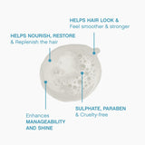 KEVIN.MURPHY REPAIR-ME.WASH - Moisturising Hair Repair Shampoo - Hydrating Frizz Control Shampoo - Sulphate & Paraben Free Hair Care - 1 L / 33.8 fl oz