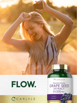 Carlyle Grape Seed Extract | 240 Capsules | Maximum Strength Standardized Extract | Non-GMO, Gluten Free