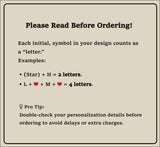 925 Sterling Silver Sideways Initial Necklace, Custom Letter Name Necklace with Symbol, Personalized Jewelry, Gift for Her, Mother's Day Necklace, Christmas Gift