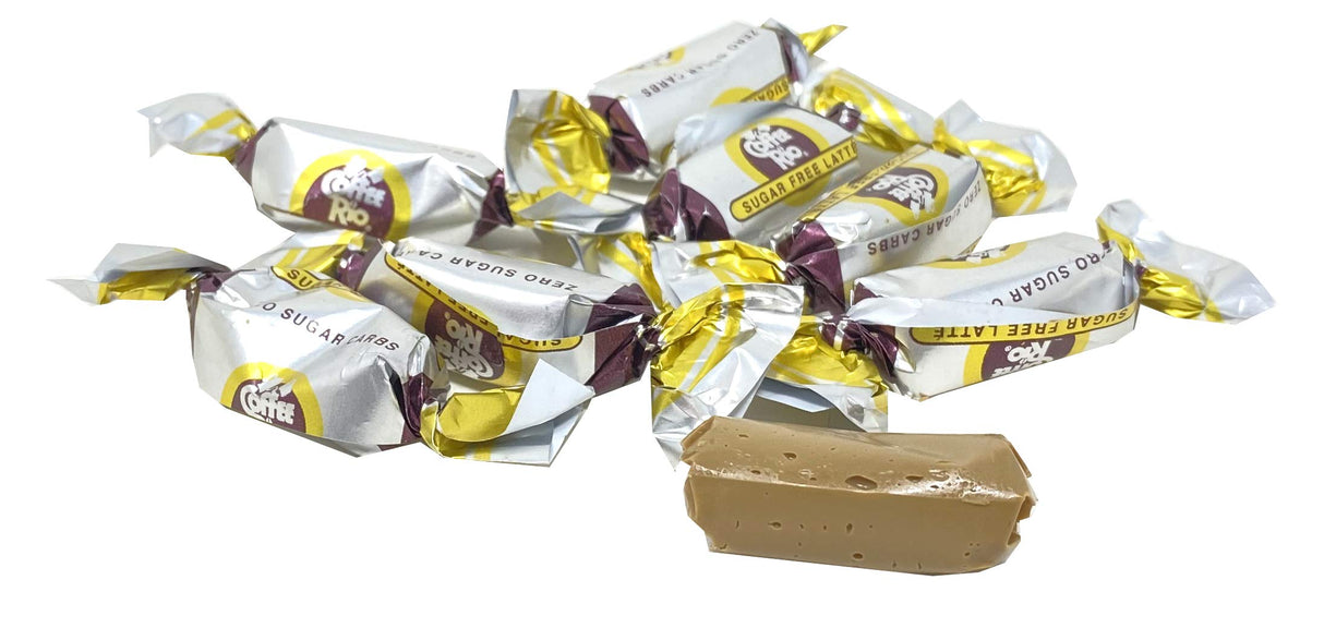 Coffee Rio Sugar-Free Coffee Bulk Candy, 3 Pound Bag Individually Wrapped Sugar-Free Coffee Candy, Kosher Candy (Sugar-Free Latte)