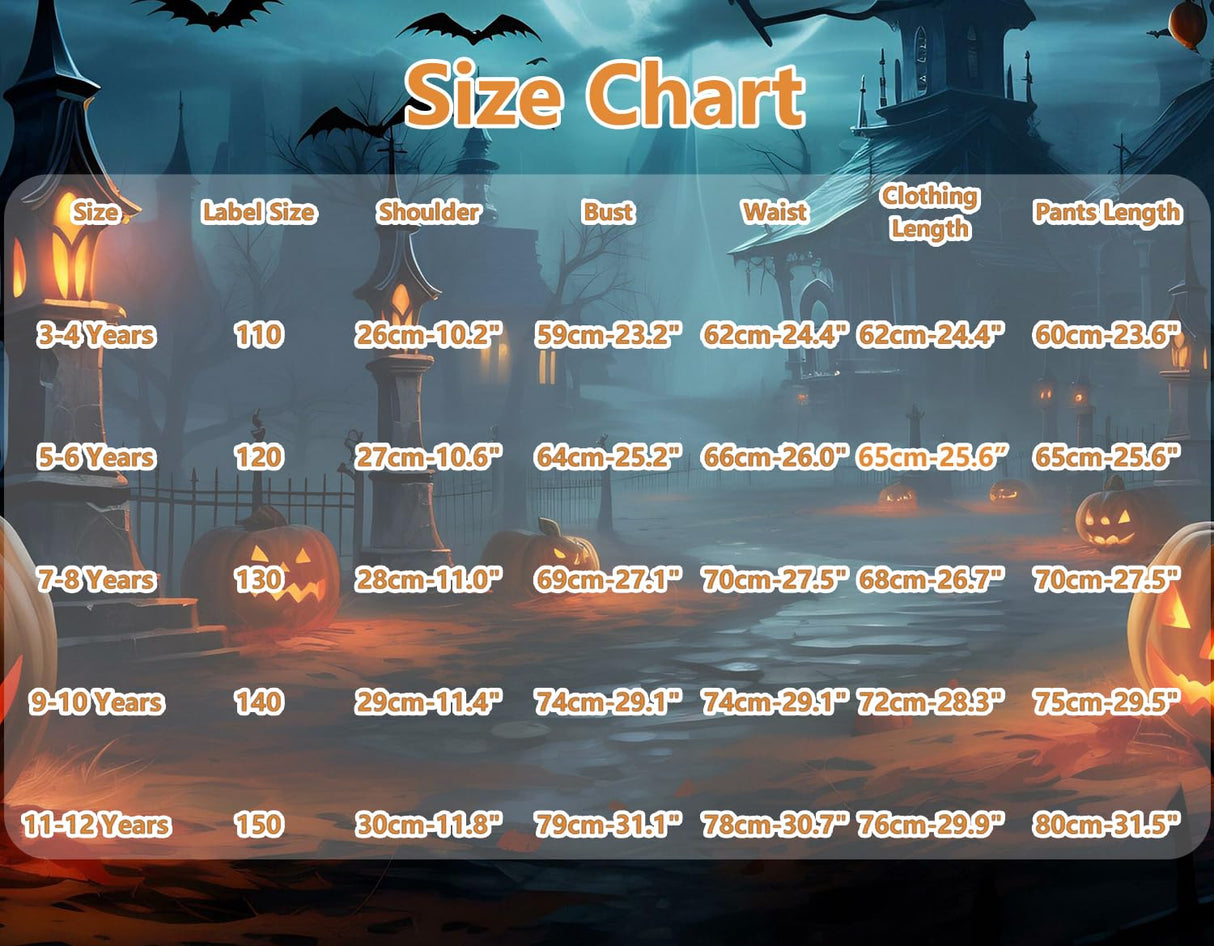 jiobabe Sally Costume Kids Doll Princess Costume Girls Patch Sally Dress Toddler Halloween Costumes Nightmare Cosplay Christmas Dress-up Set with Wig Tattoo Stickers GR044M