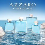 Azzaro Chrome Men's Aquatic Citrus, Woody, Musky Eau de Toilette