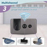 2 for Sears Craftsman Garage Door Remote 139.53753 53753 139.18191 HBW2028 371LM 373LM 375LM 950CD 953D 956D, Work with Purple Learn Button ONLY(2006-2013)
